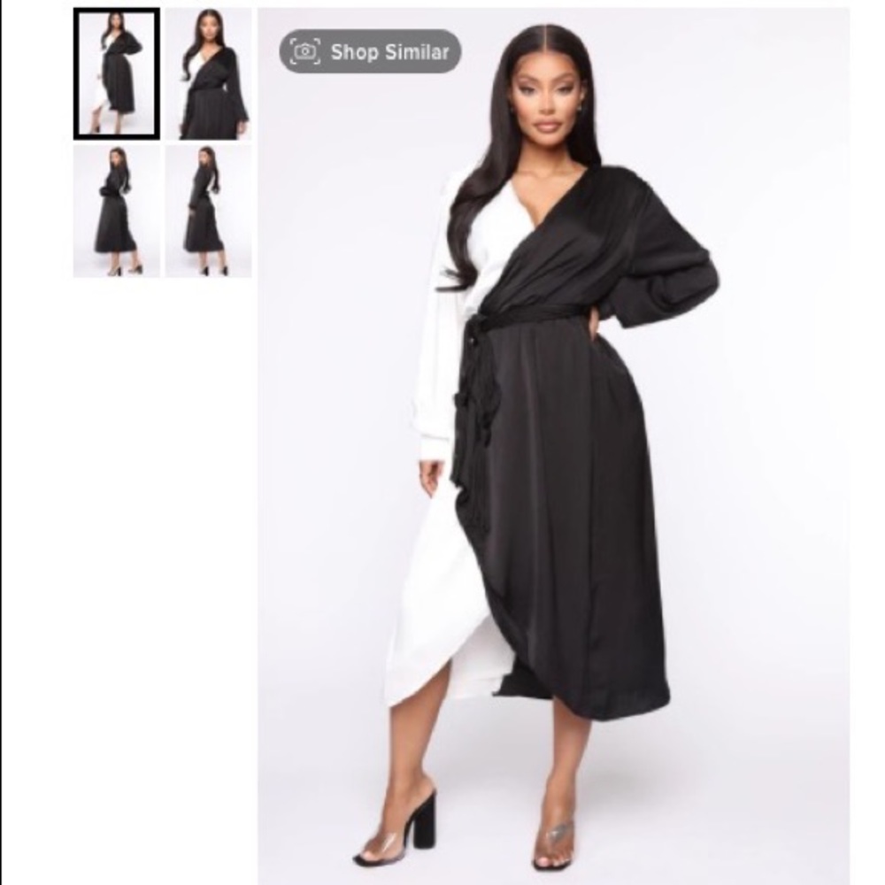 Two sided MIDI dress 😍